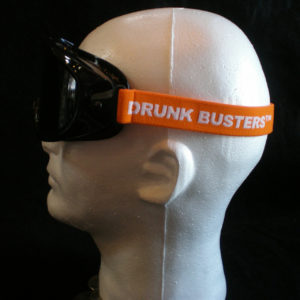 DB3 Drunk Buster Goggle Totally Wasted Goggle Side