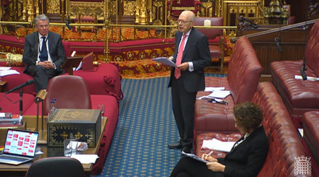 Lord Hunt, Sexual Health Speech, House of Lords